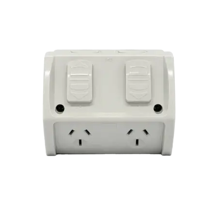 10A Double Weatherproof Power Point IP53