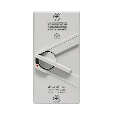 20A 3 Phase Isolator Switch IP65