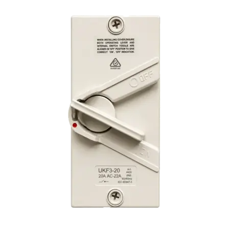 20A 3 Phase Isolator Switch IP65