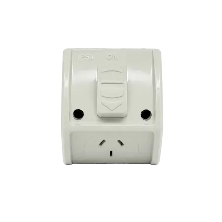 10A Single Weatherproof Power Point IP53