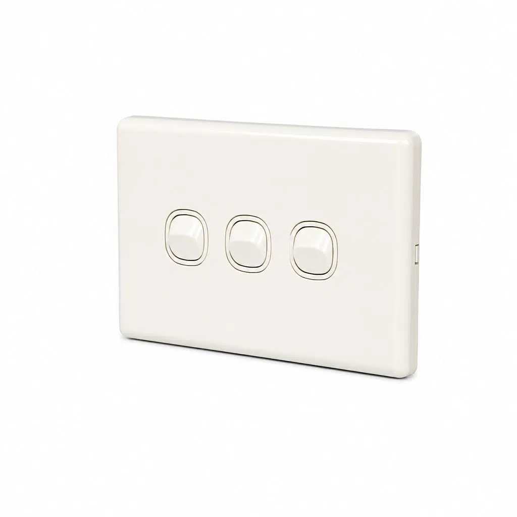 Classic 3 Gang Light Switch 3 Horizontal 3 Gang Light Switch