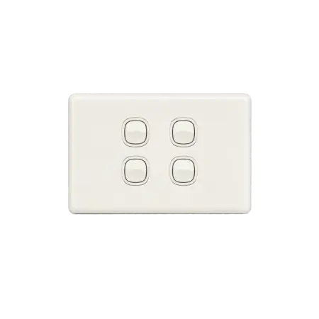 Horizontal 4 Gang Light Switch