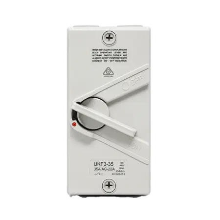 35A 3 Phase Isolator Switch IP65