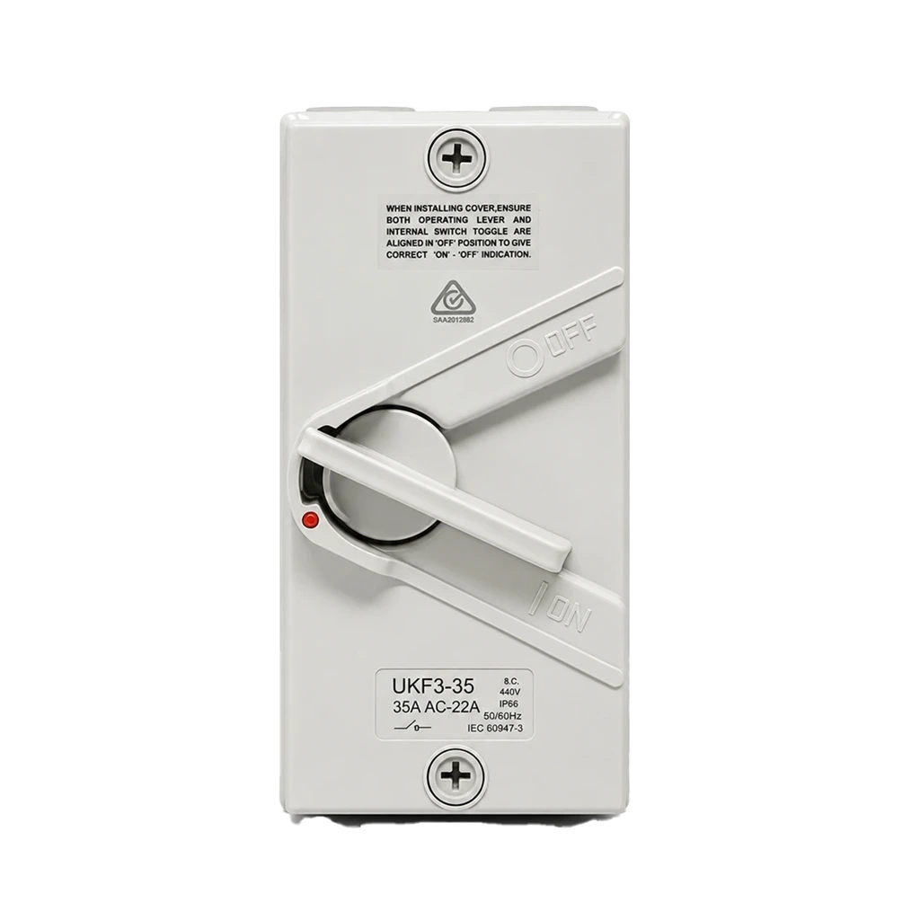 35A 3 Phase Isolator Switch IP65 1 35A 3 Phase Isolator Switch IP65