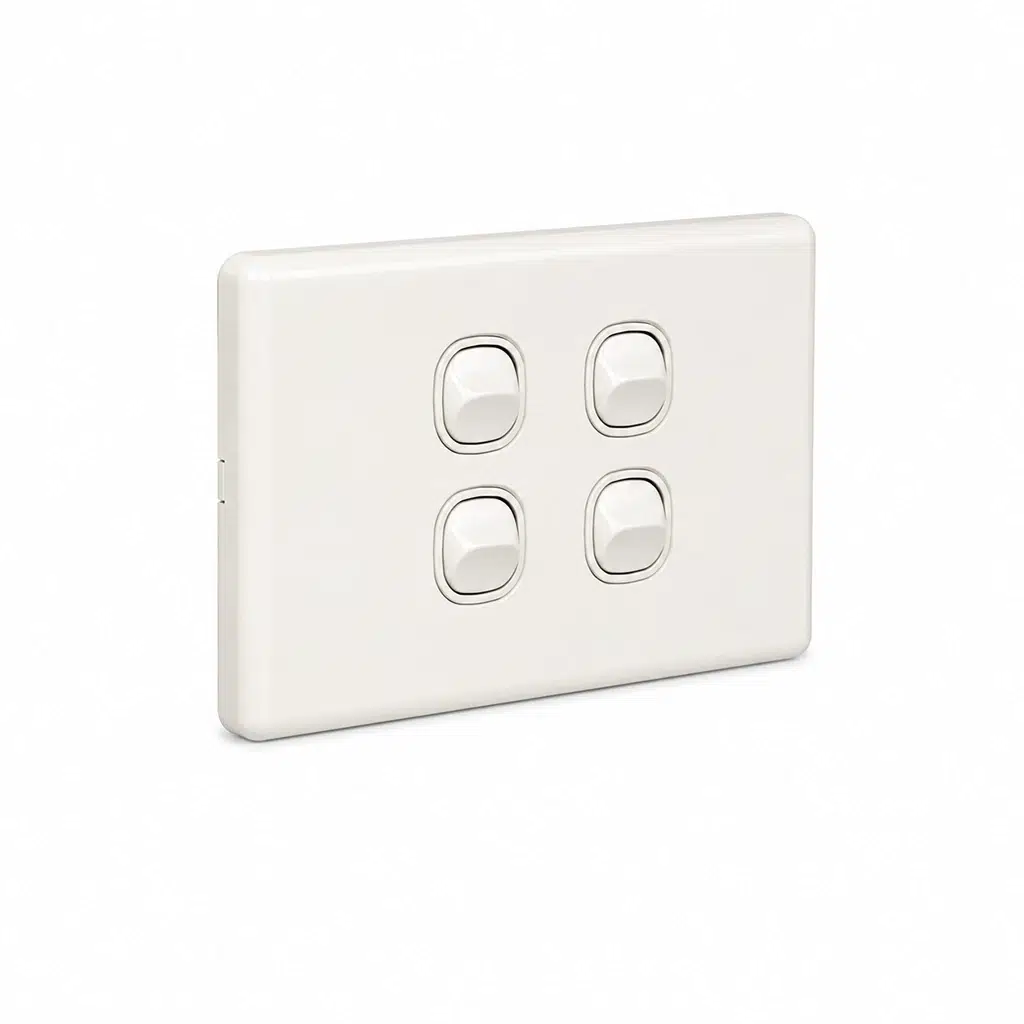 Classic 4 Gang Light Switch 2 Horizontal 4 Gang Light Switch
