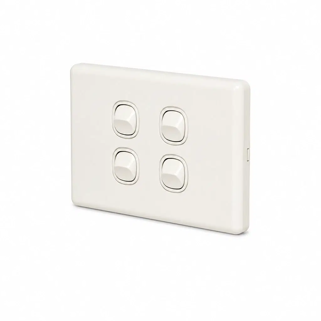 Classic 4 Gang Light Switch 3 Horizontal 4 Gang Light Switch