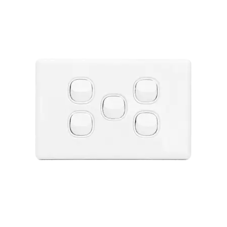 Classic 5 Gang Light Switch