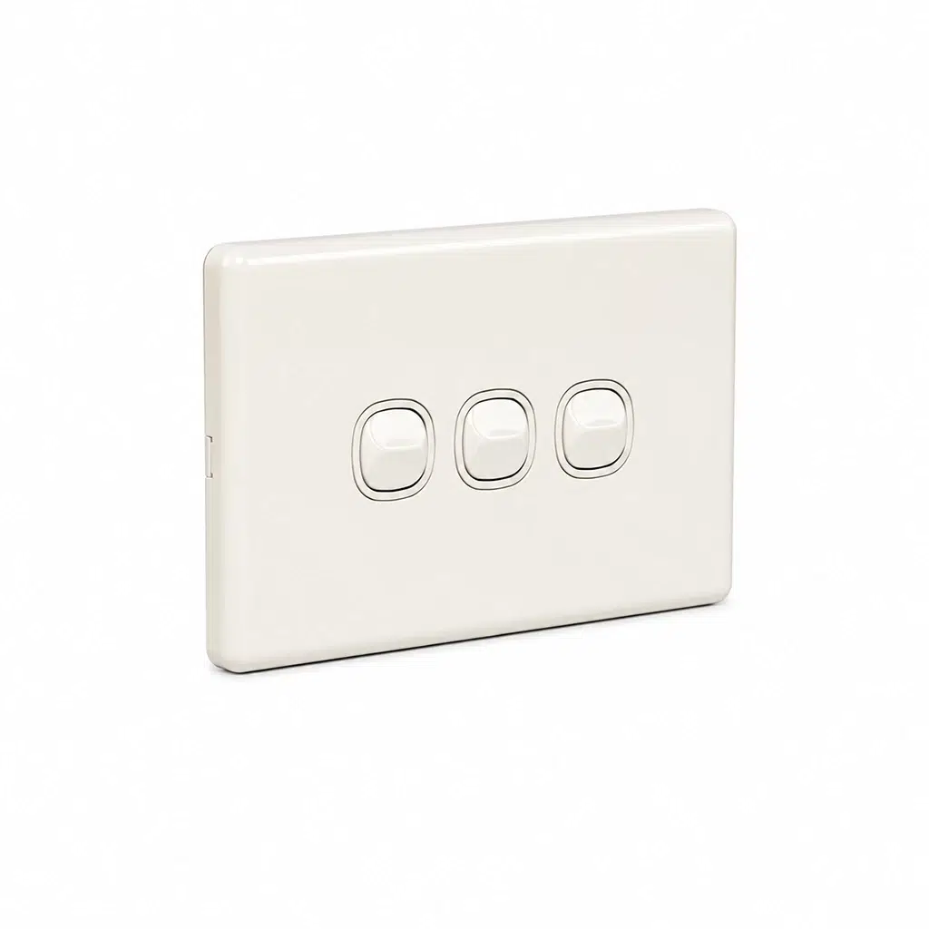 Classic 3 Gang Light Switch 2 Horizontal 3 Gang Light Switch