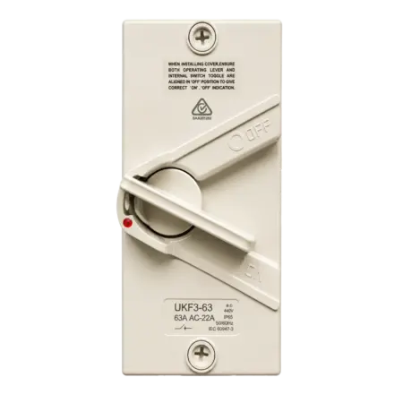 63A 3 Phase Isolator Switch IP65