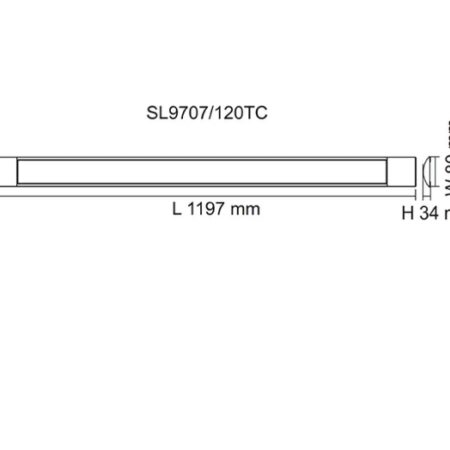 Slimline 30W LED Batten - 4ft - Image 3