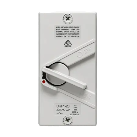 Isolator Switch 20A 1 Phase - IP65
