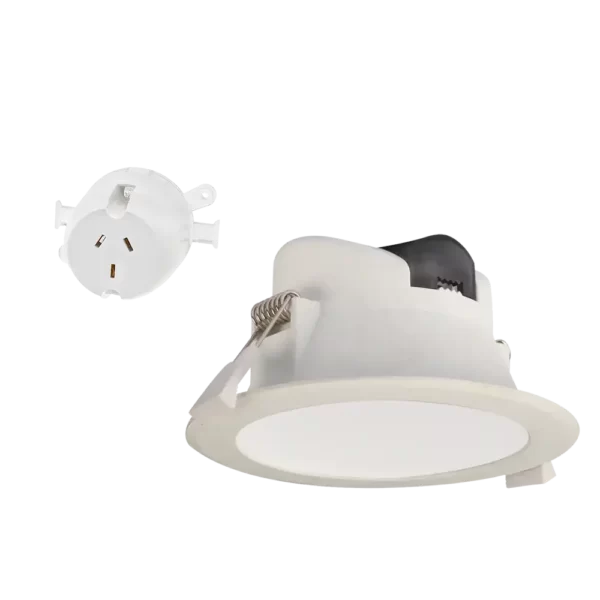 Buy 8W Dimmable LED Downlight in NZ | Tri-Colour & Combo includes 70mm Plug Base