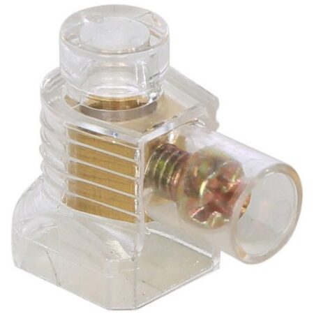 Single screw cable connector