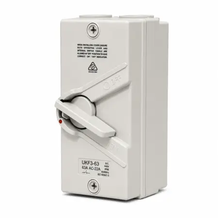 Sparky Pack – 10 X 63A 3 Phase Isolator Switches
