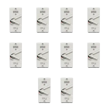 Sparky Pack – 10 X 63A 3 Phase Isolator Switches