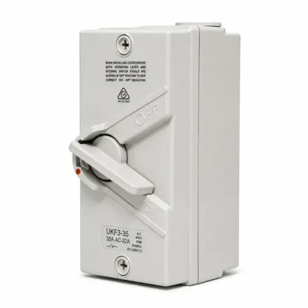 Sparky Pack – 10 X 35A 3 Phase Isolator Switches