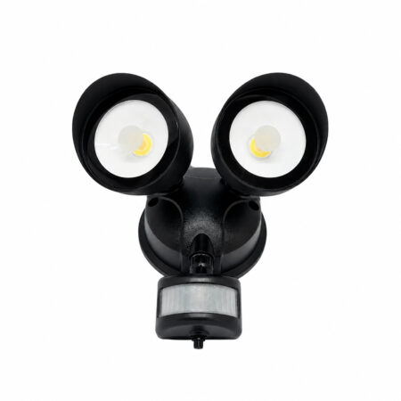 28W LED Security Light - PIR Sensor & Tricolour