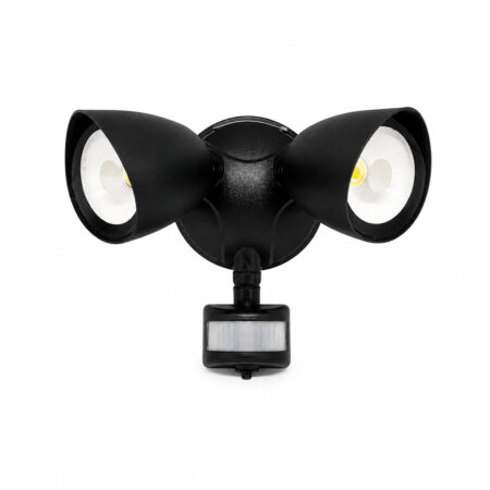 28W LED Security Light - PIR Sensor & Tricolour