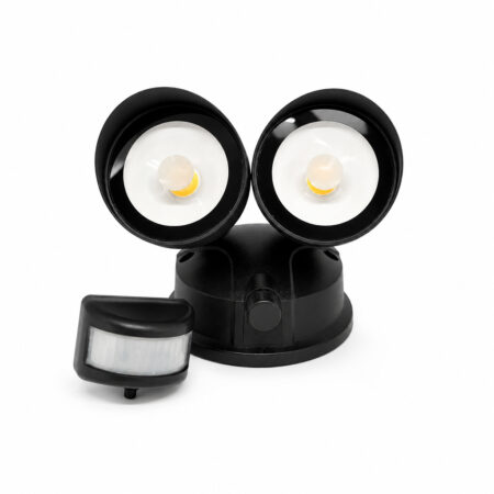 28W LED Security Light - PIR Sensor & Tricolour