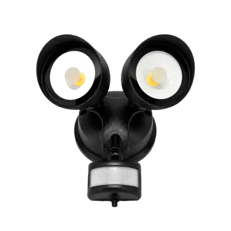 28W LED Security Light - PIR Sensor & Tricolour