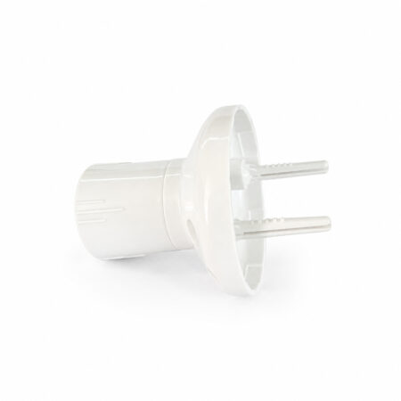 B22 Batten Holder with Plug 250V