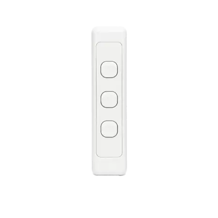 3 Gang Architrave Switch 10A