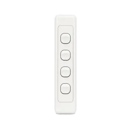 Original 4 Gang Architrave Switch 10A 250V