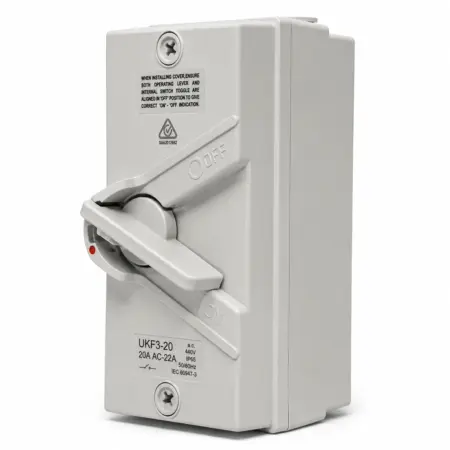 Sparky Pack – 10 X 20A 3 Phase Isolator Switches