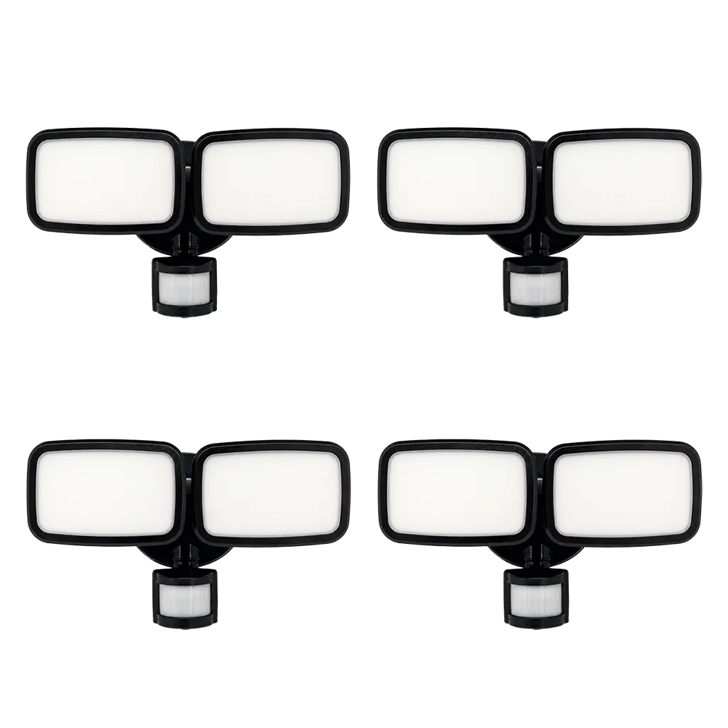 Home Pack - 4 x 20W LED Sensor Security Lights 1 Home Pack - 4 x 20W LED Sensor Security Lights