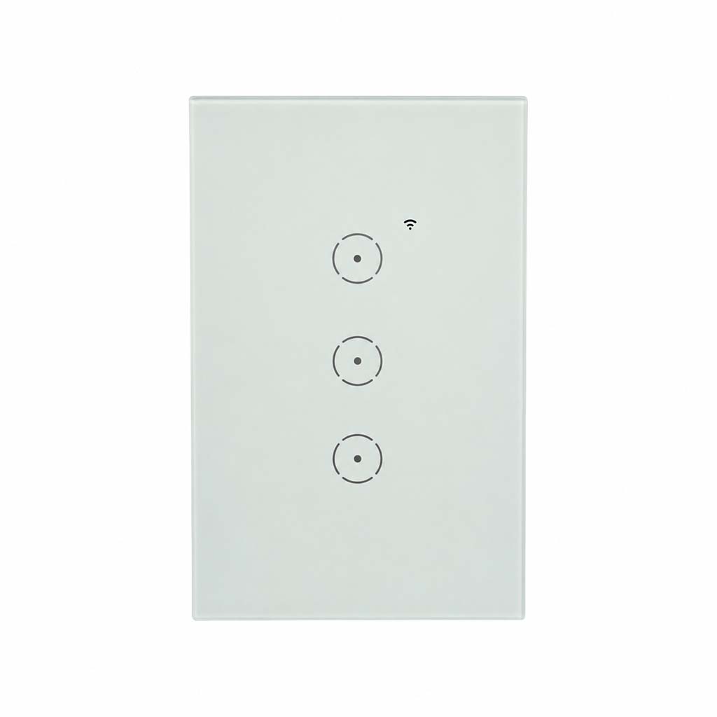 Smart WiFi Touch Switch – 3 Gang Vertical 4 Smart WiFi Touch Switch – 3 Gang Vertical