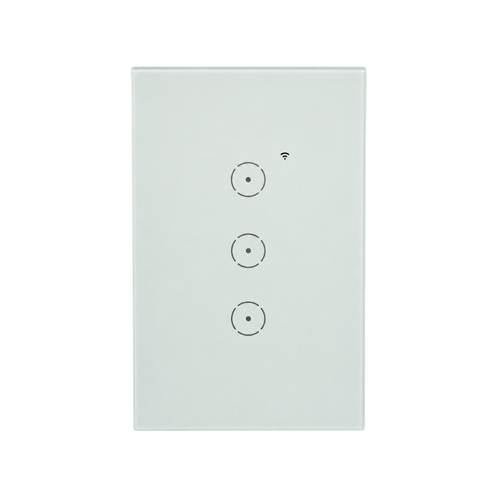 Smart WiFi Touch Switch – 3 Gang Vertical 1 Smart WiFi Touch Switch – 3 Gang Vertical
